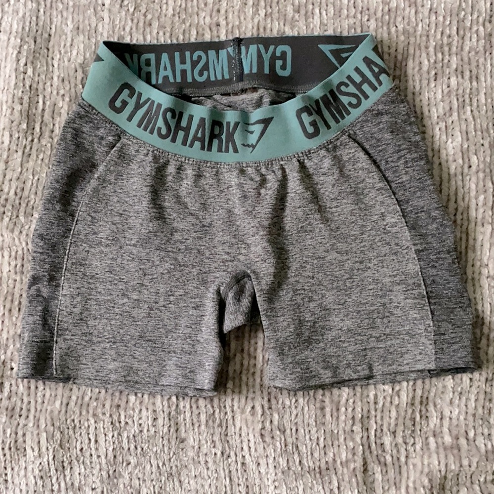Gymshark grey mark flex shorts